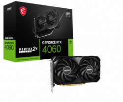 Tarjeta de video MSI RTX 4060 VENTUS 2X BLACK 8G OC